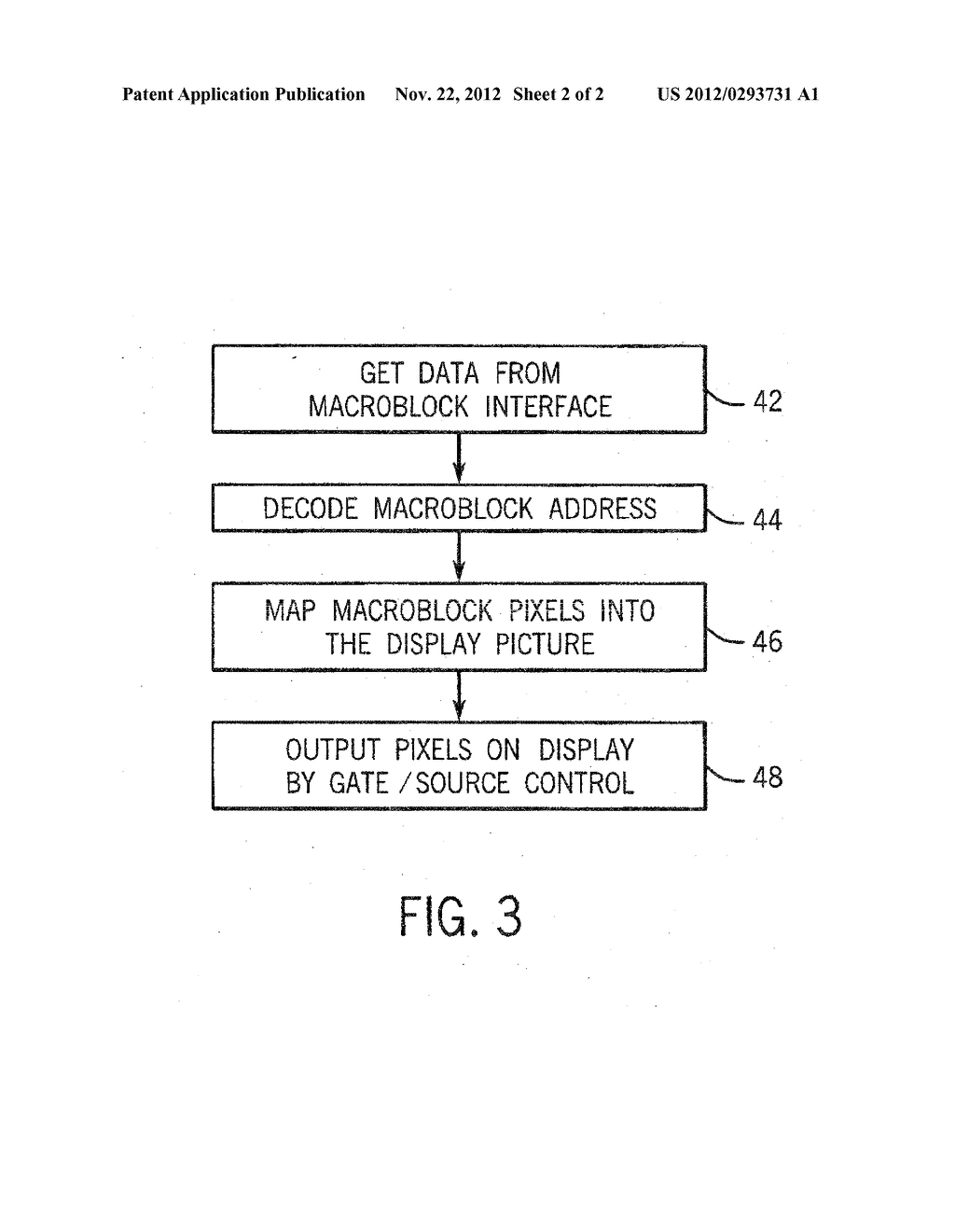 Displaying Decompressed Pictures on Liquid Crystal Displays in Macroblock     Raster Scan Order - diagram, schematic, and image 03