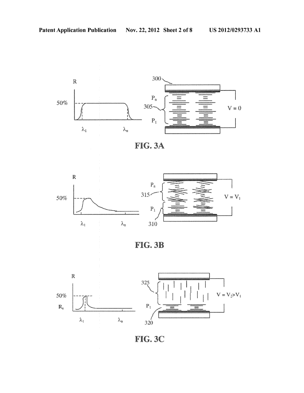 Displays and Sensors Integrated with Multi-State Cholesteric Liquid     Crystal Devices - diagram, schematic, and image 03