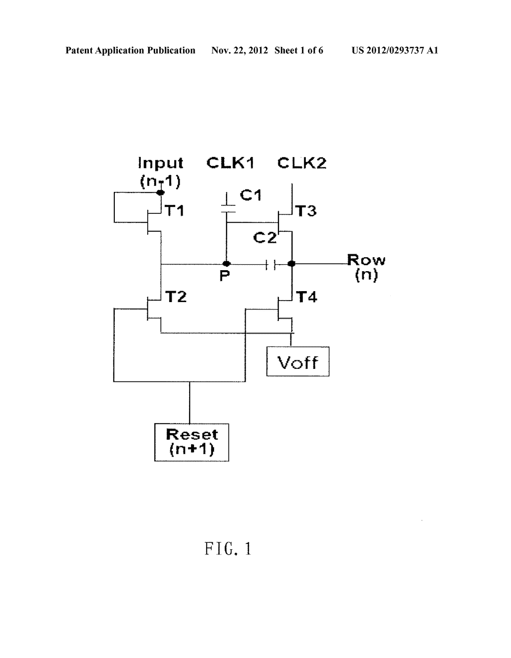 SHIFT REGISTER UNIT CIRCUIT, SHIFT REGISTER, ARRAY SUBSTRATE AND LIQUID     CRYSTAL DISPLAY - diagram, schematic, and image 02