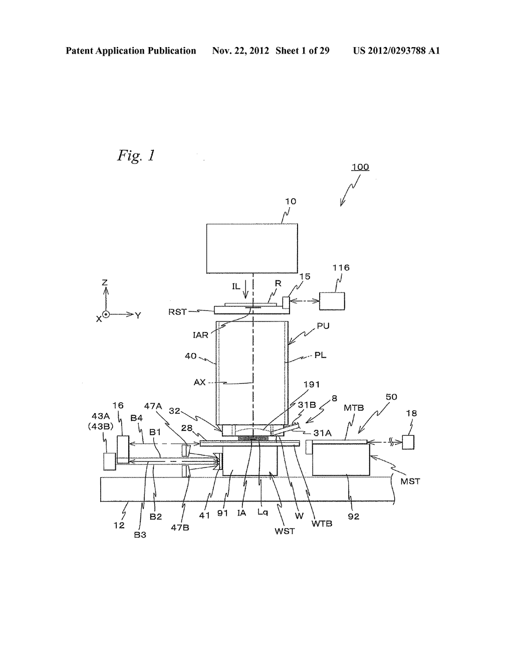 MOVABLE BODY DRIVE METHOD AND MOVABLE BODY DRIVE SYSTEM, PATTERN FORMATION     METHOD AND APPARATUS, EXPOSURE METHOD AND APPARATUS, AND DEVICE     MANUFACTURING METHOD FOR CONTINUOUS POSITION MEASUREMENT OF MOVEABLE BODY     BEFORE AND AFTER SWITCHING BETWEEN SENSOR HEADS - diagram, schematic, and image 02