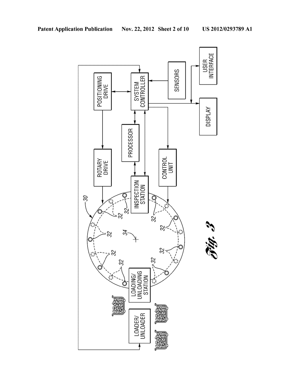 METHOD AND SYSTEM FOR OPTICALLY INSPECTING PARTS - diagram, schematic, and image 03