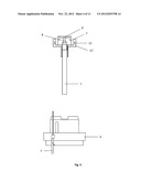 Sampler for Taking Samples from Melts Having a Melting Point Higher Than     600.degree.C and Method for Taking Samples diagram and image