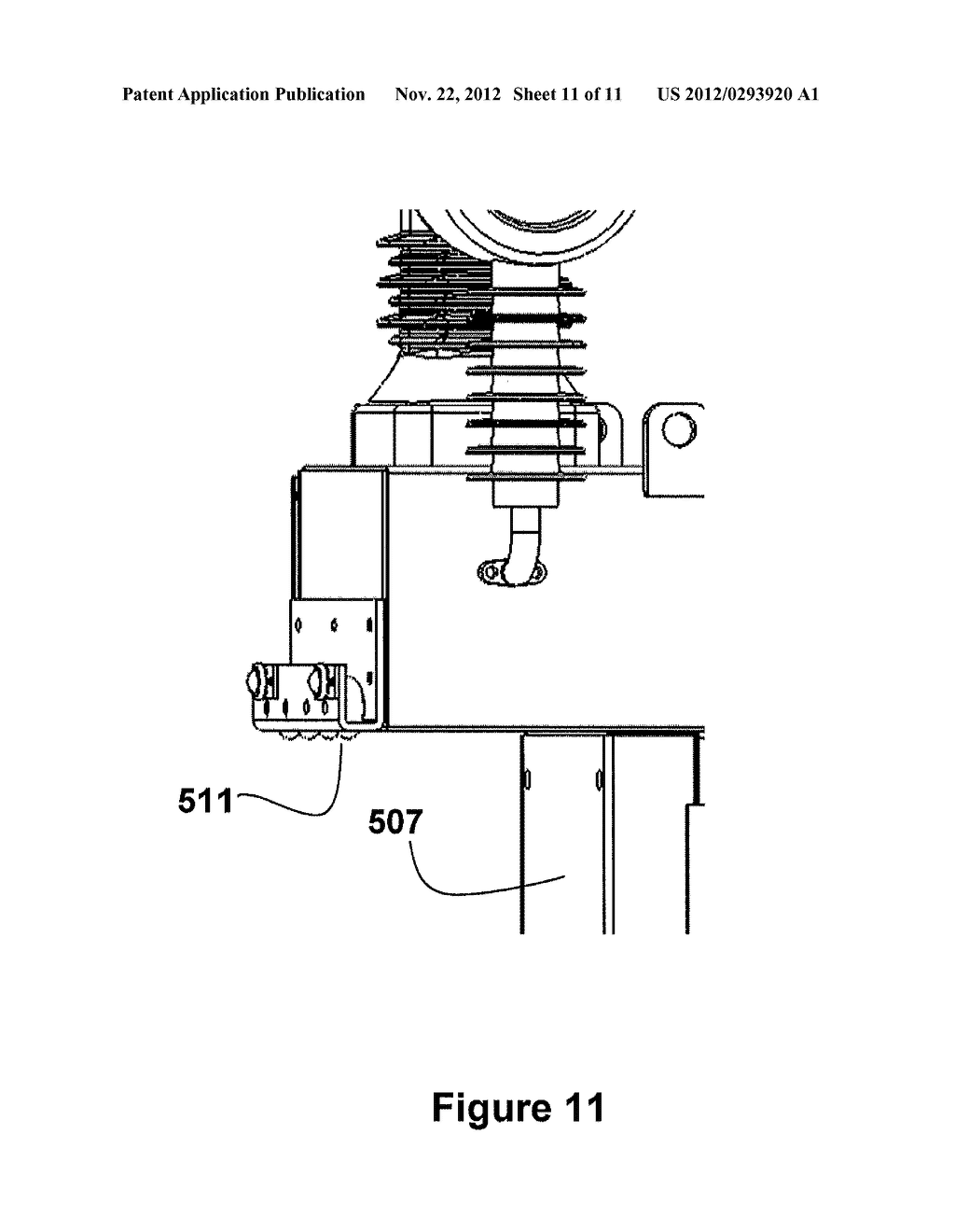 SYSTEM HAVING ELECTRICAL EQUIPMENT INTEGRATED ON A STRUCTURE AND A METHOD     FOR ISOLATION OF ELECTRICAL EQUIPMENT THEREOF - diagram, schematic, and image 12