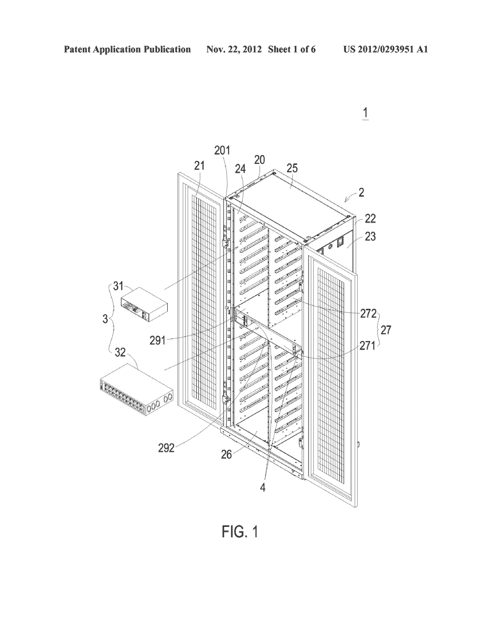 RACK MOUNTED COMPUTER SYSTEM AND COOLING STRUCTURE THEREOF - diagram, schematic, and image 02