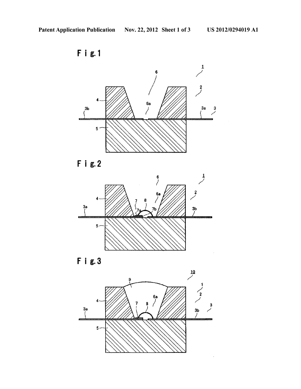 SUPPORT FOR MOUNTING LIGHT-EMITTING ELEMENT, AND LIGHT-EMITTING DEVICE - diagram, schematic, and image 02
