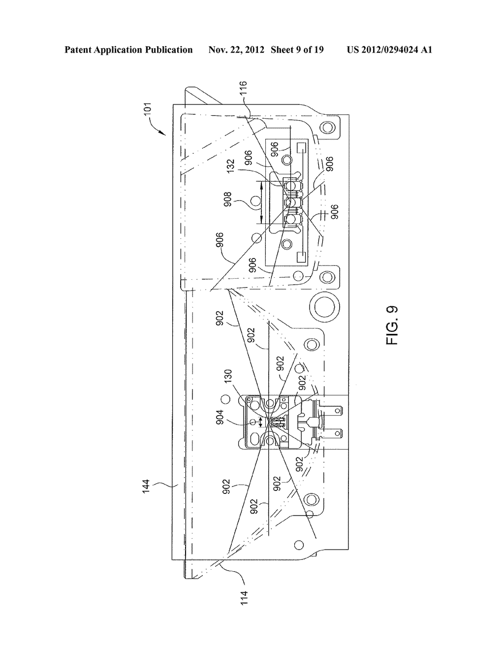 LED REFLECTOR OPTIC FOR AN AUTOMOTIVE HEADLIGHT - diagram, schematic, and image 10