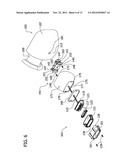 Universal Light Module for Exterior Side Rear View Mirror of Vehicle diagram and image