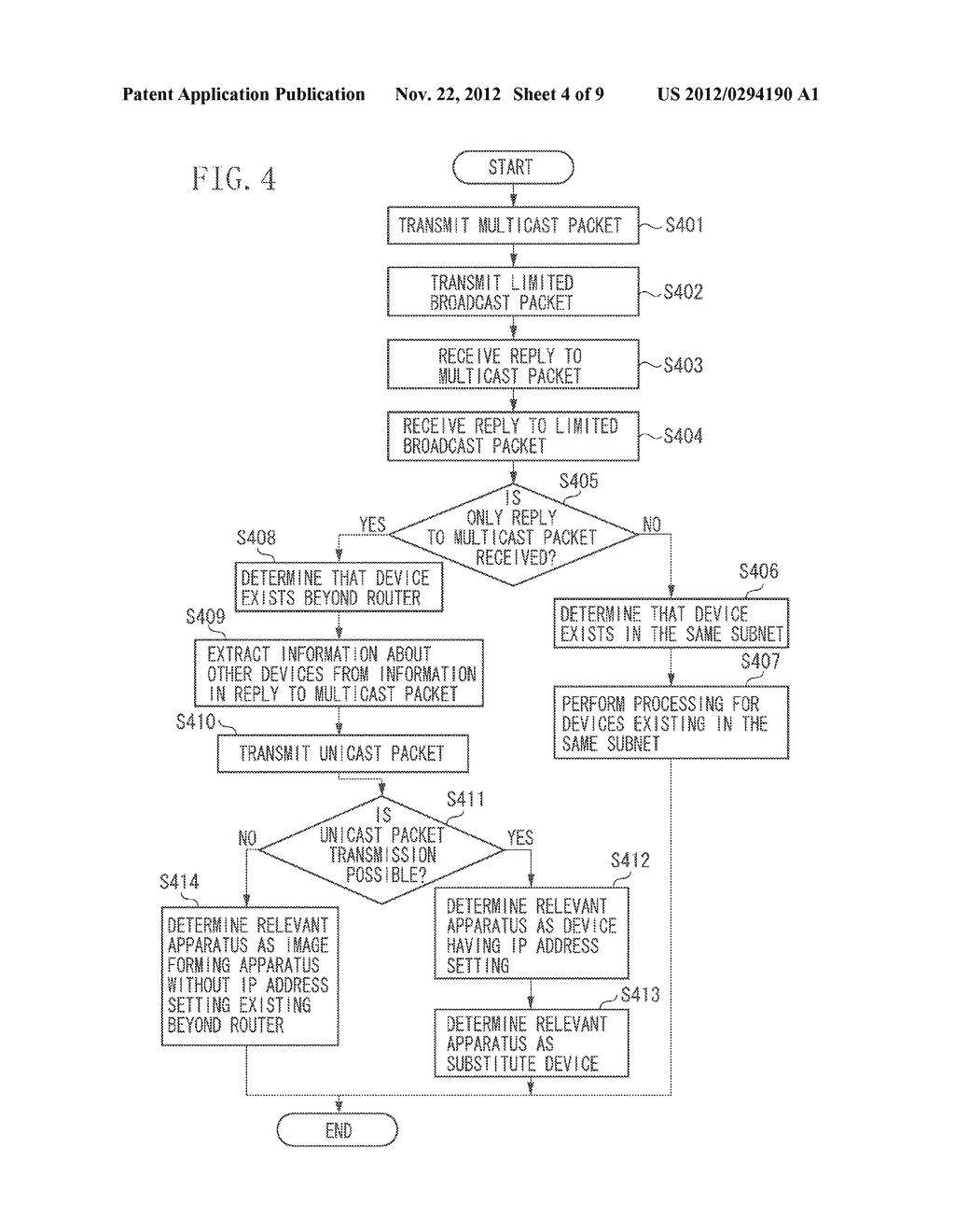 DATA COMMUNICATION SYSTEM AND ADDRESS SETTING METHOD FOR SETTING AN IP     ADDRESS - diagram, schematic, and image 05