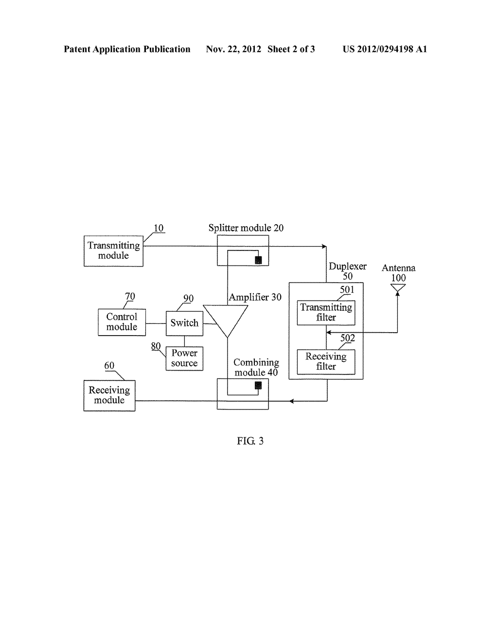 RADIO FREQUENCY SIGNAL LOOPBACK METHOD AND OUTDOOR UNIT - diagram, schematic, and image 03