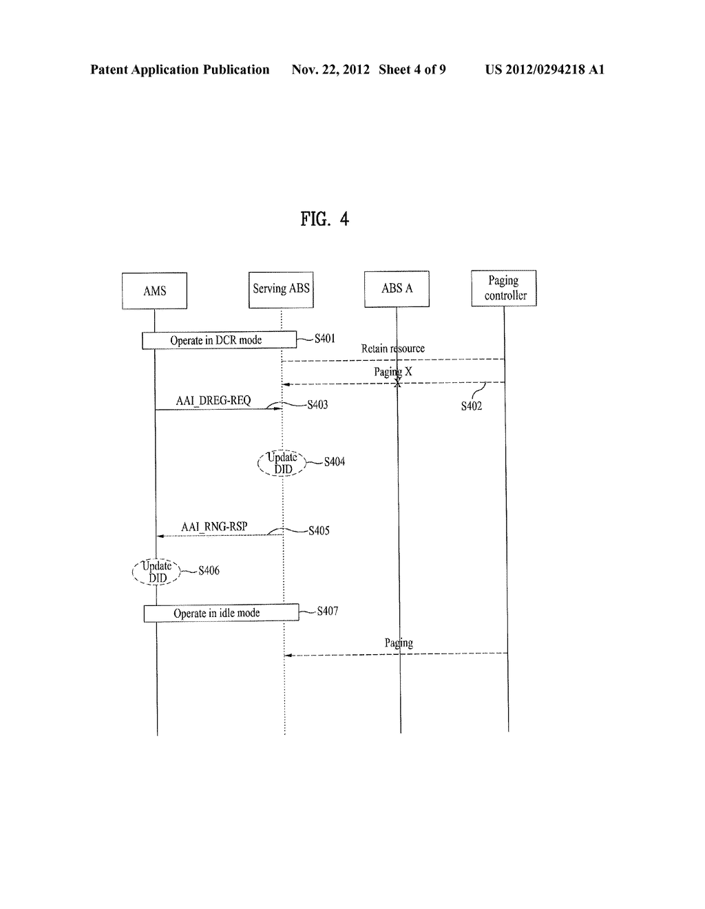 METHOD OF DCR OPERATION IN A BROADBAND WIRELESS COMMUNICATION SYSTEM - diagram, schematic, and image 05