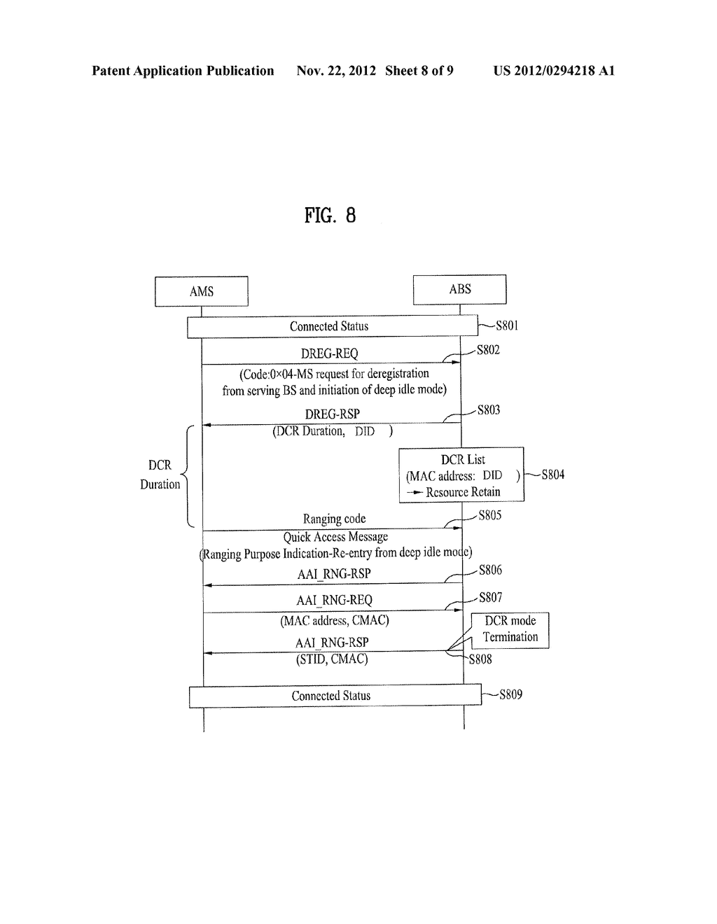 METHOD OF DCR OPERATION IN A BROADBAND WIRELESS COMMUNICATION SYSTEM - diagram, schematic, and image 09