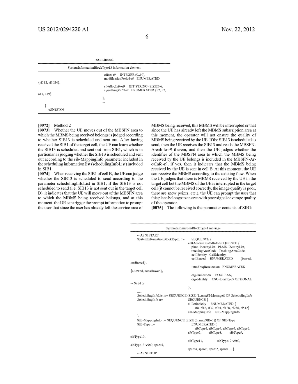 Method for Mobile Reception of Multimedia Broadcast Multicast Service by     User Equipment, and User Equipment - diagram, schematic, and image 10