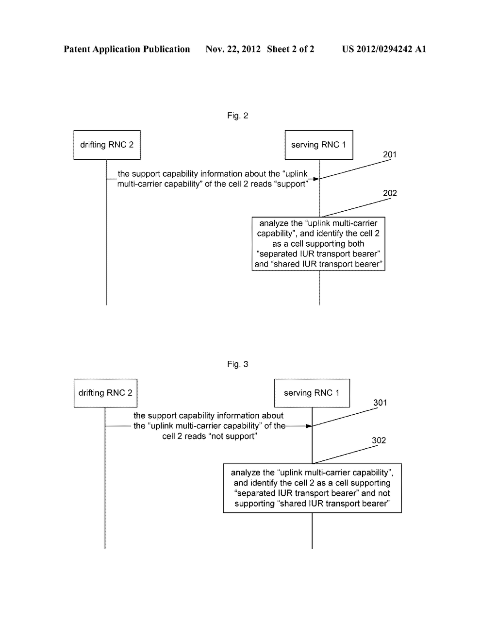 Method and System for Identifying Transport Bearer Capacity of IUR     Interface - diagram, schematic, and image 03