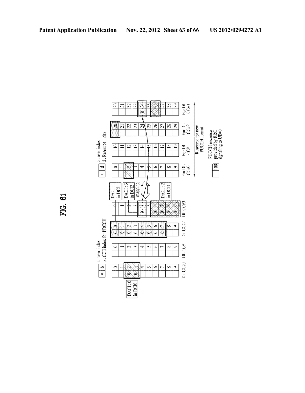 METHOD AND APPARATUS FOR TRANSMITTING CONTROL INFORMATION IN A WIRELESS     COMMUNICATION SYSTEM - diagram, schematic, and image 64