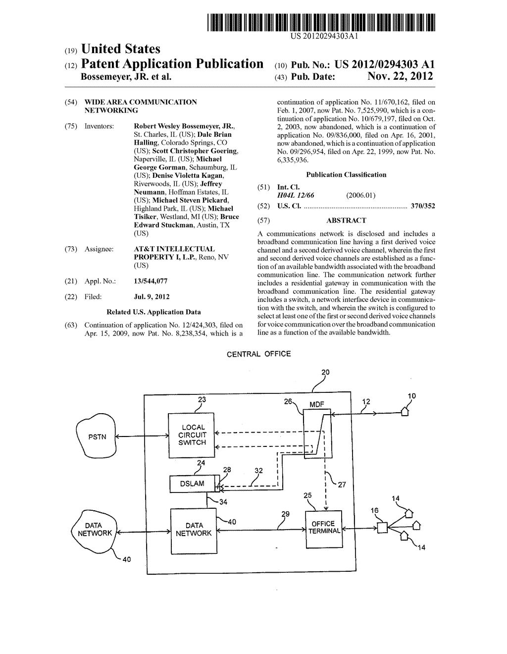 WIDE AREA COMMUNICATION NETWORKING - diagram, schematic, and image 01