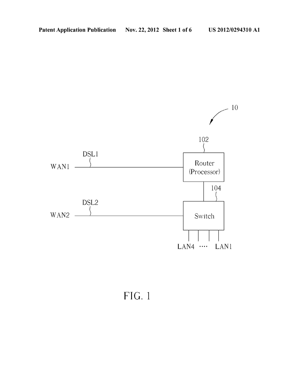 Wide Area Network Interface Selection Method and Wide Area Network System     Using the Same - diagram, schematic, and image 02