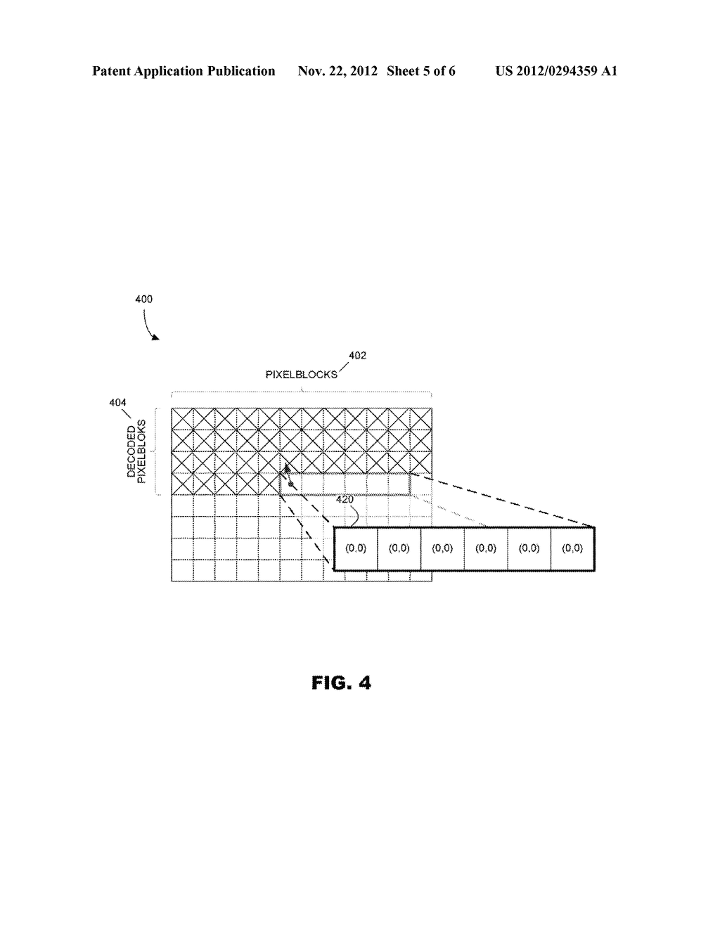 REGION-BASED PROCESSING OF PREDICTED PIXELS - diagram, schematic, and image 06