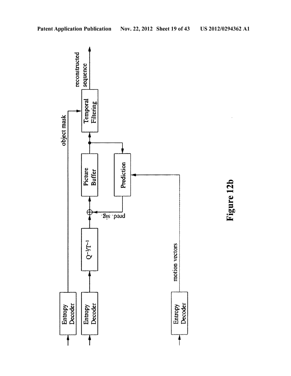 METHOD AND DEVICE FOR PROCESSING A VIDEO SEQUENCE - diagram, schematic, and image 20