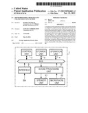 SOUND PROCESSING APPARATUS AND PARAMETER SETTING METHOD diagram and image