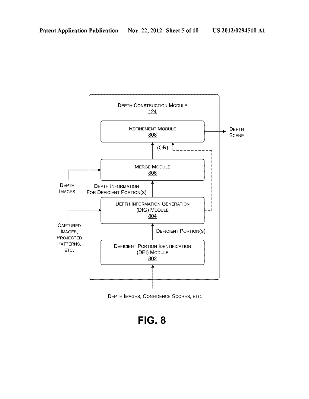 DEPTH RECONSTRUCTION USING PLURAL DEPTH CAPTURE UNITS - diagram, schematic, and image 06