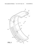 MAIN BEARING FOR ENGINE WITH HIGH BELT LOAD diagram and image