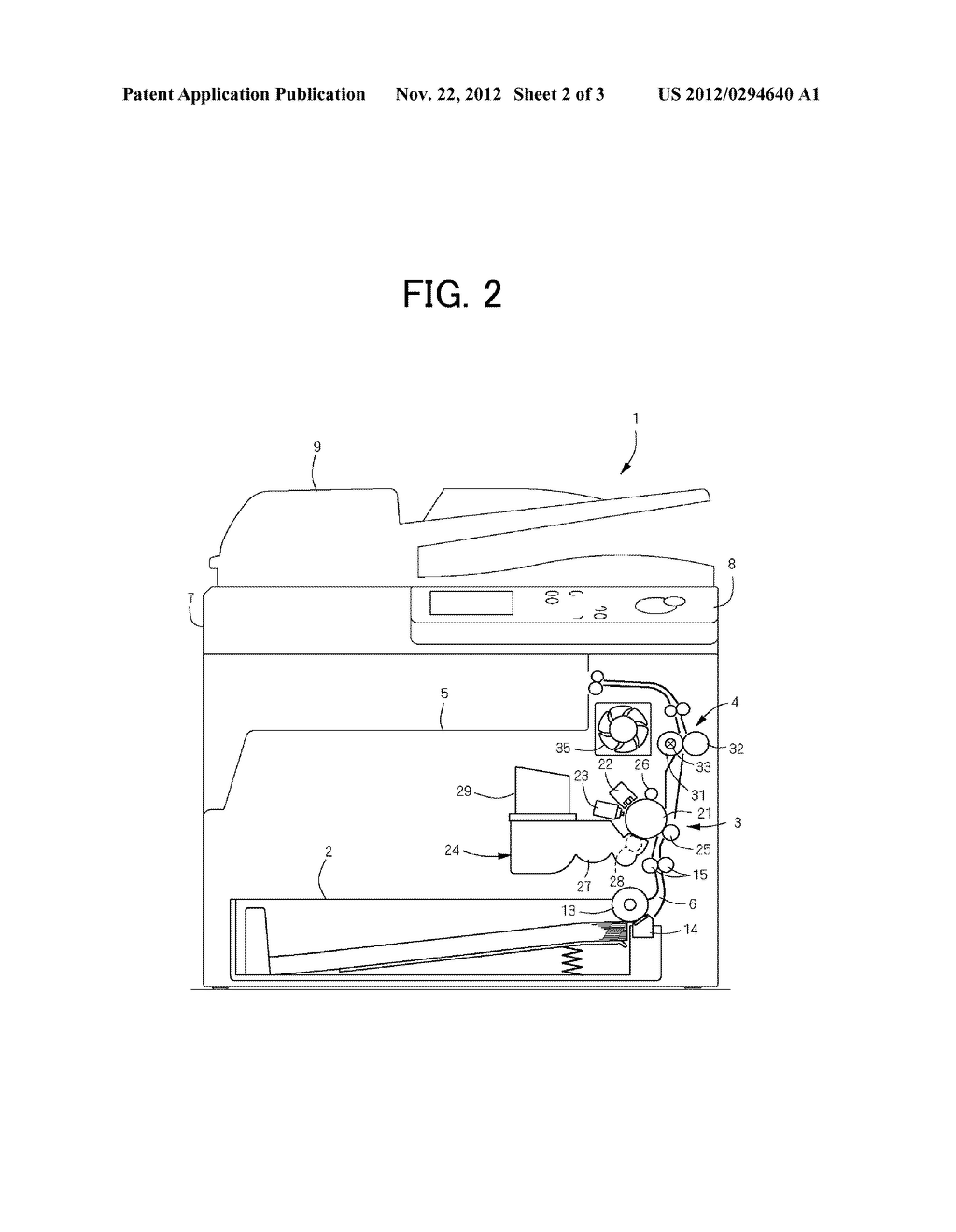 IMAGE FORMING APPARATUS AND TEMPERATURE CONTROLLING METHOD OF IMAGE     FORMING APPARATUS - diagram, schematic, and image 03