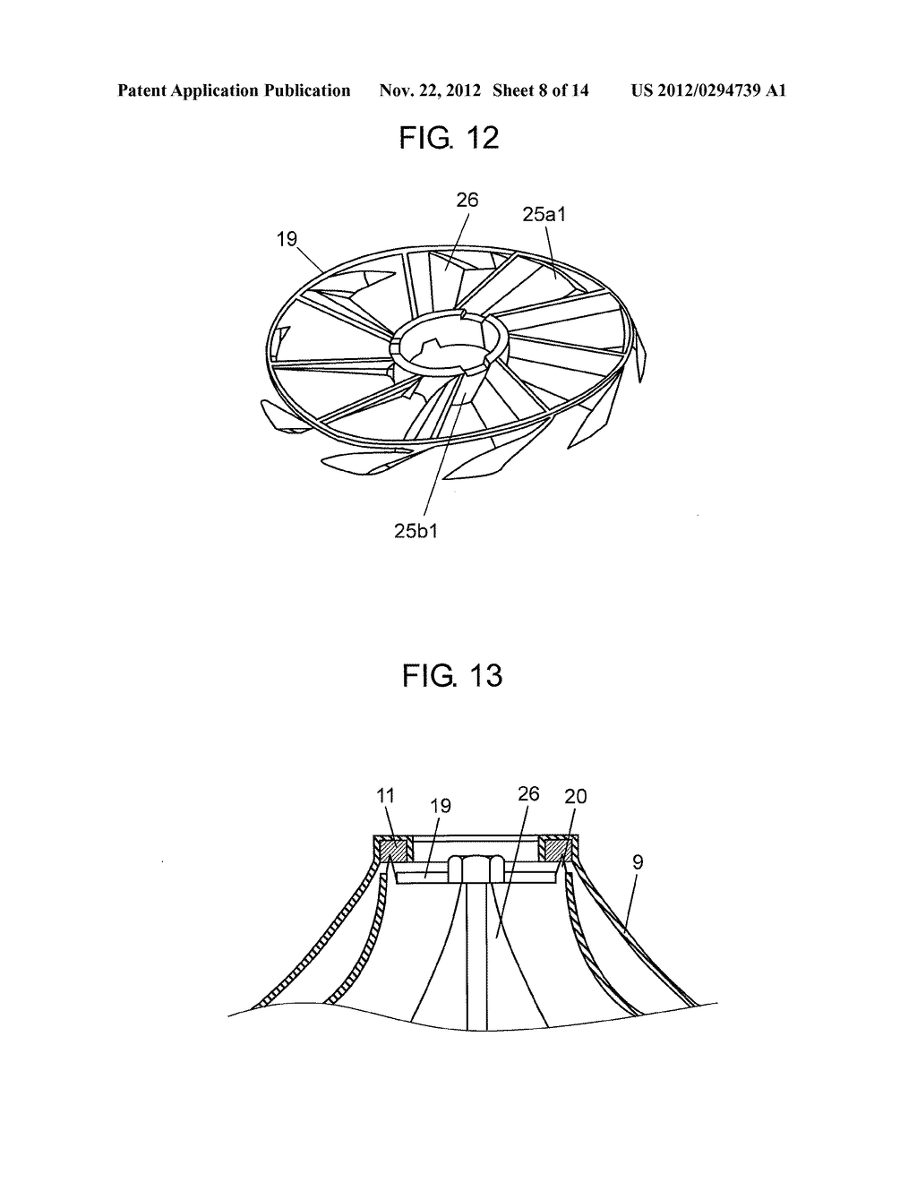 IMPELLER, ELECTRIC AIR BLOWER USING SAME, AND ELECTRIC CLEANER USING     ELECTRIC AIR BLOWER - diagram, schematic, and image 09