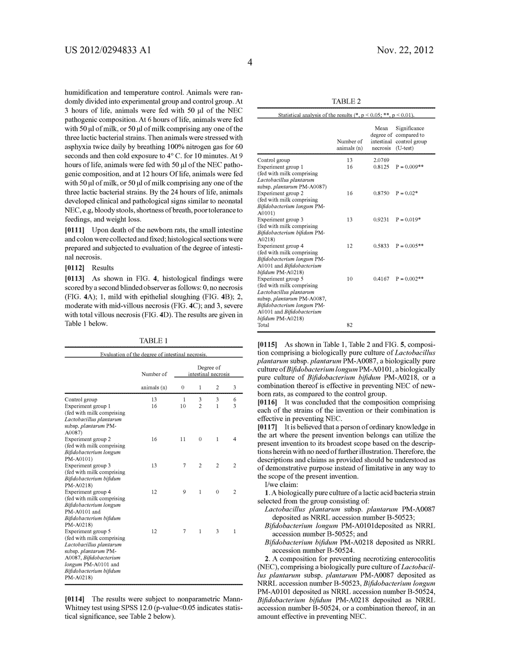 STRAINS OF LACTIC ACID BACTERIA FOR PREVENTING NECROTIZING ENTEROCOLITIS - diagram, schematic, and image 10