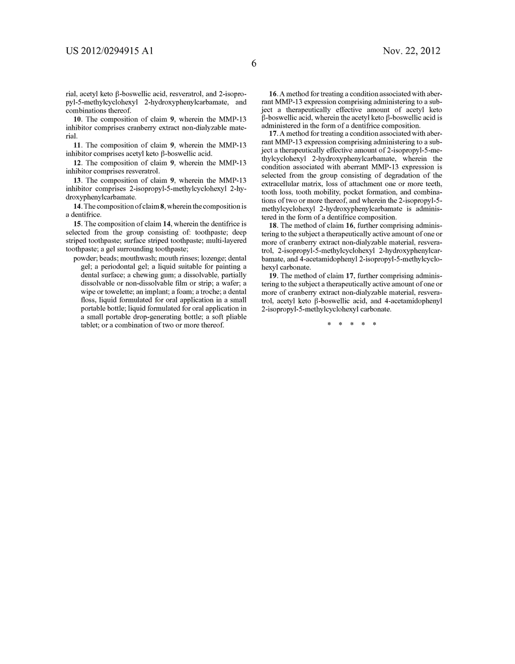 ORAL CARE COMPOSITIONS AND METHODS - diagram, schematic, and image 07