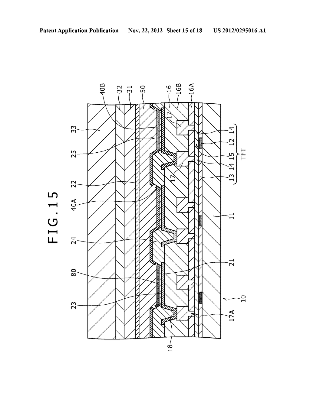 METHOD FOR PRODUCING A LIGHT-EMITTING ELEMENT - diagram, schematic, and image 16