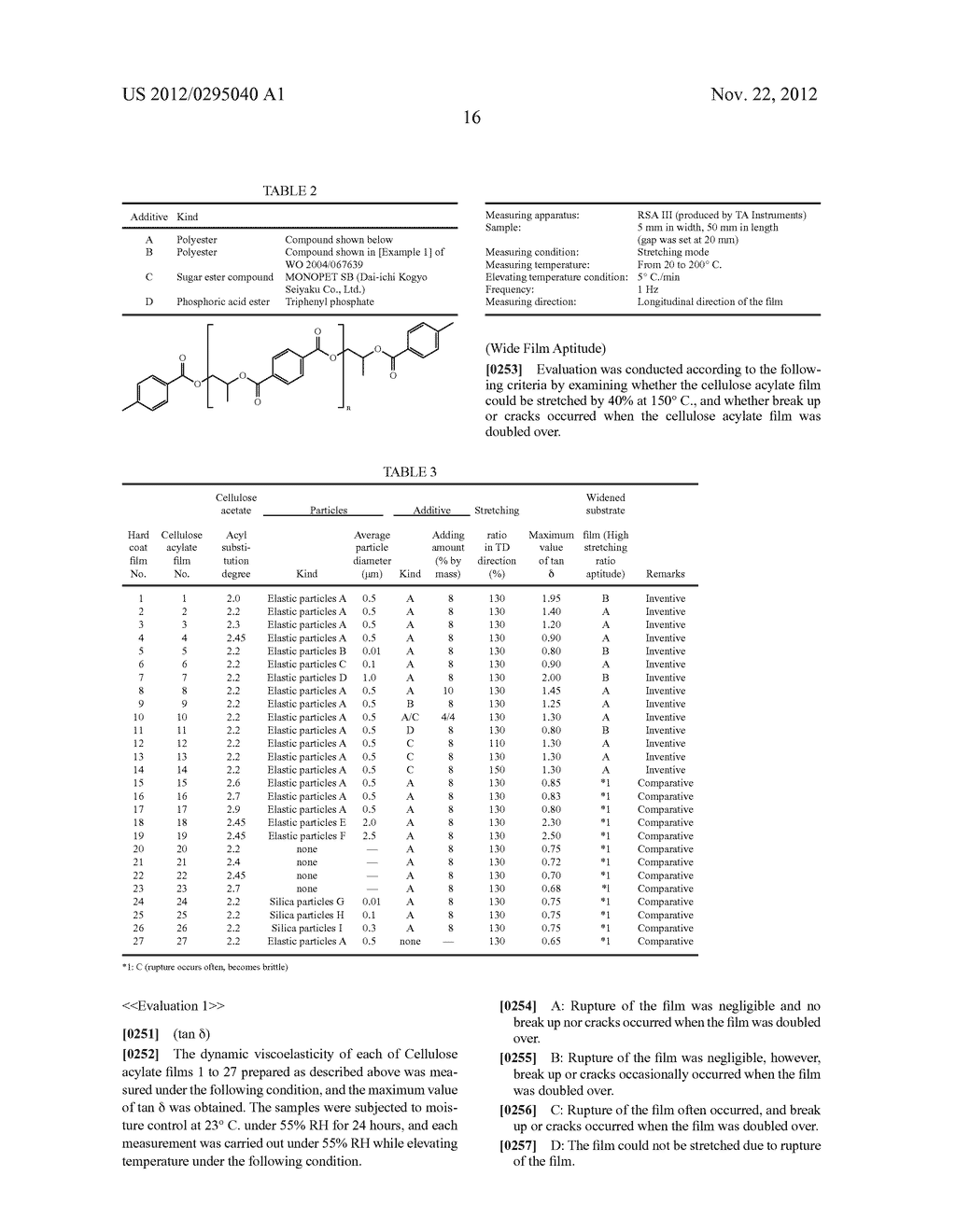 HARD COAT FILM, POLARIZING PLATE AND LIQUID CRYSTAL DISPLAY DEVICE - diagram, schematic, and image 17