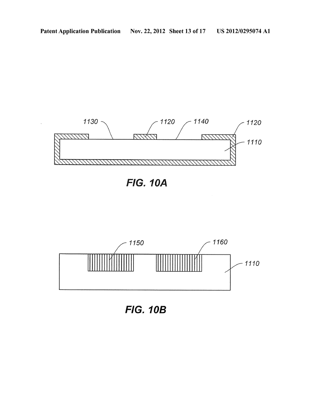 ARRAYS OF LONG NANOSTRUCTURES IN SEMICONDUCTOR MATERIALS AND METHODS     THEREOF - diagram, schematic, and image 14