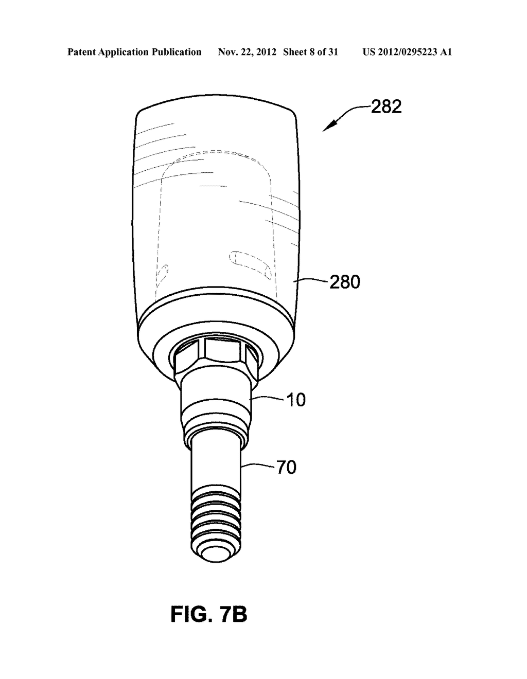 TEMPORARY ABUTMENT WITH COMBINATION OF SCANNING FEATURES AND     PROVISIONALIZATION FEATURES - diagram, schematic, and image 09