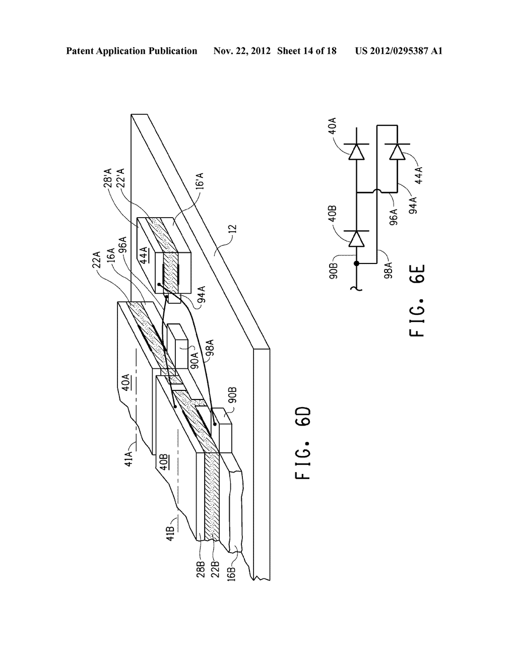 METHOD FOR PRODUCING A THIN-FILM PHOTOVOLTAIC CELL HAVING AN     ETCHANT-RESISTANT ELECTRODE AND AN INTEGRATED BYPASS DIODE AND A PANEL     INCORPORATING THE SAME - diagram, schematic, and image 15