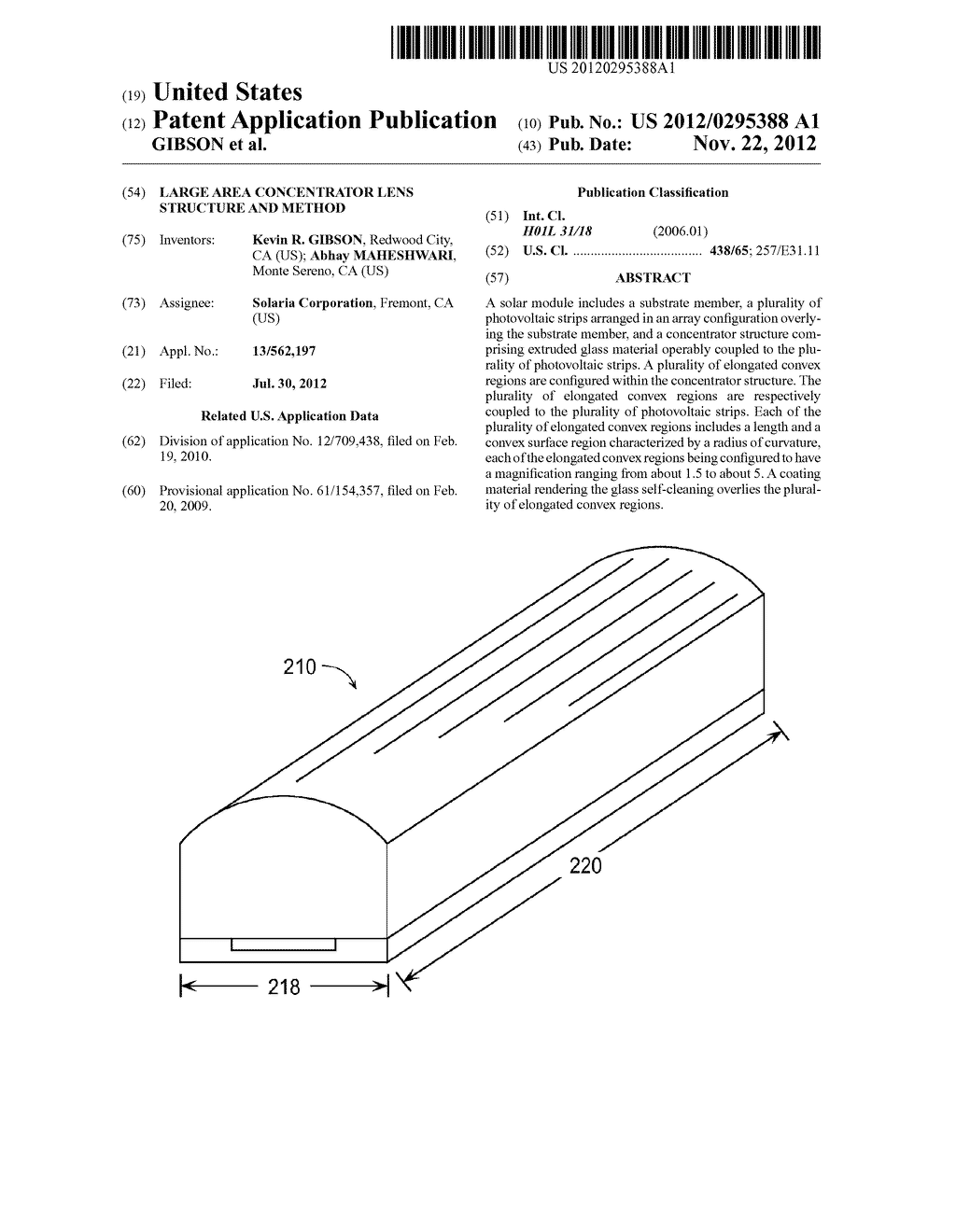 LARGE AREA CONCENTRATOR LENS STRUCTURE AND METHOD - diagram, schematic, and image 01