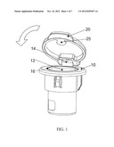 MAGNETIC CLOSURE FOR ELECTRICAL SOCKET diagram and image