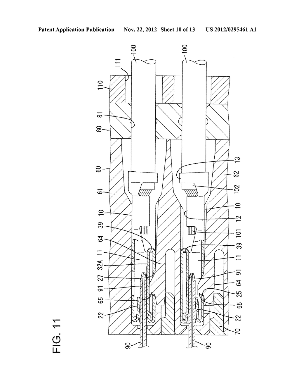 TERMINAL FITTING AND CONNECTOR - diagram, schematic, and image 11