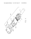 CABLE CONNECTOR ASSEMBLY WITH AN IMPROVED SHELL diagram and image