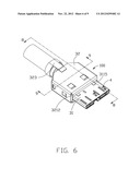 CABLE CONNECTOR ASSEMBLY WITH AN IMPROVED SHELL diagram and image