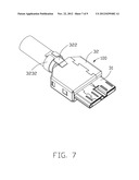 CABLE CONNECTOR ASSEMBLY WITH AN IMPROVED SHELL diagram and image