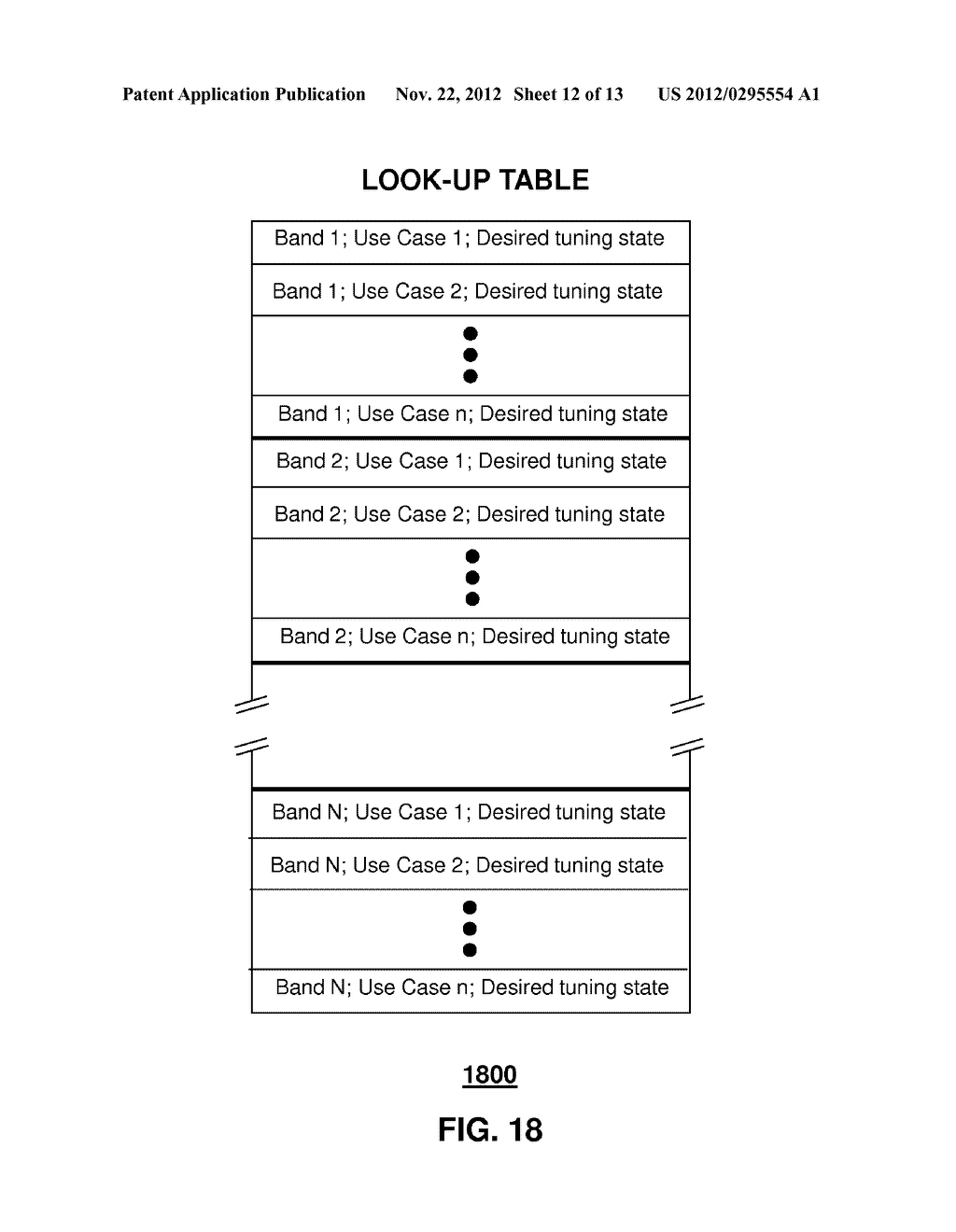 METHOD AND APPARATUS FOR TUNING A COMMUNICATION DEVICE - diagram, schematic, and image 13