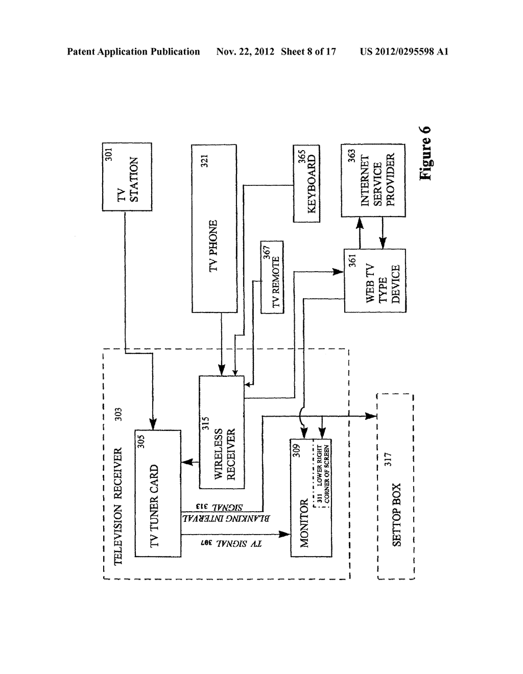 APPARATUS FOR VIEWING OF CONTENT CONTAINED THEREIN ON A NEARBY DISPLAY     SCREEN - diagram, schematic, and image 09