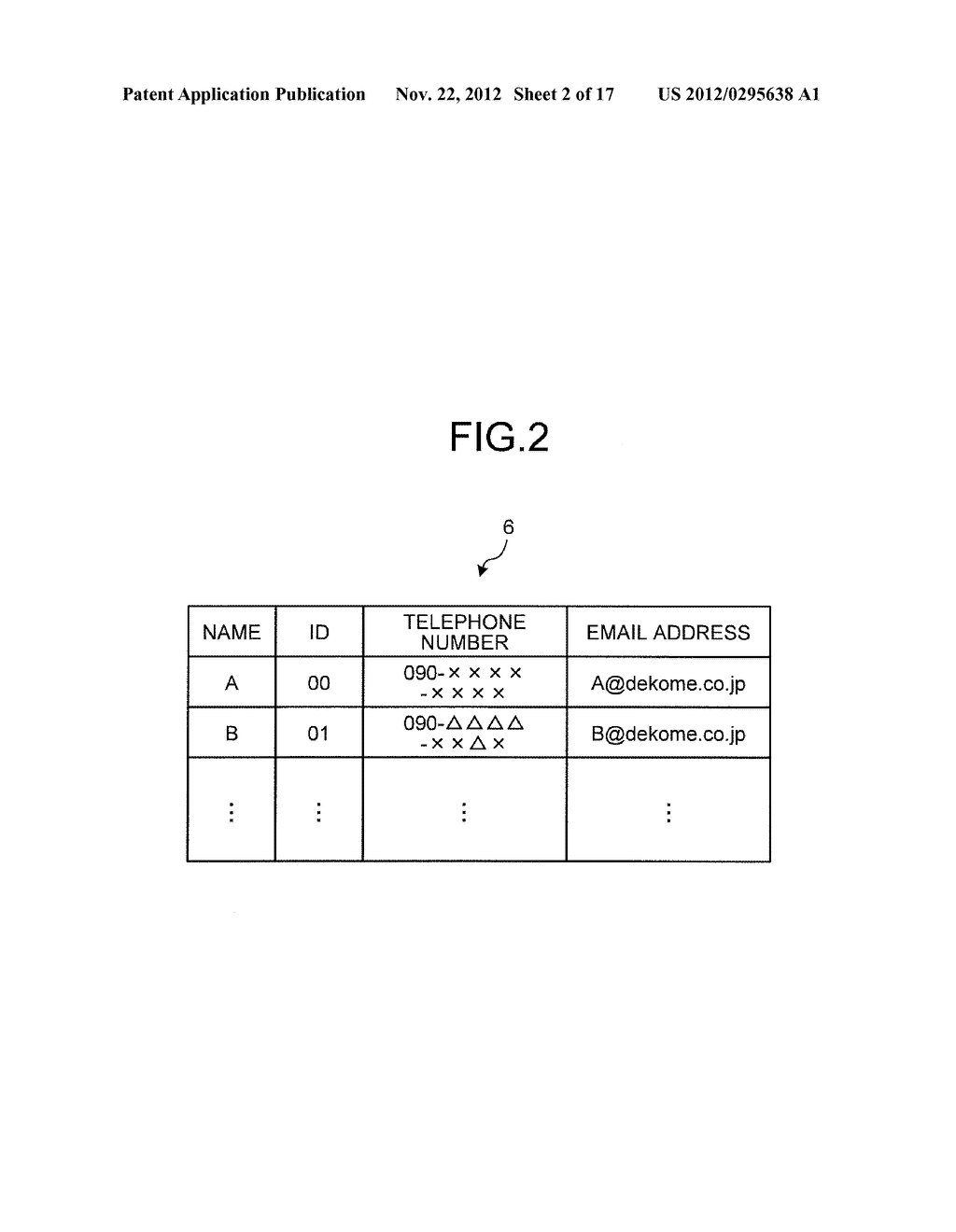 COMMUNICATION SYSTEM AND MOBILE COMMUNICATION DEVICE, AND SERVER FOR     COMMUNICATION SYSTEM - diagram, schematic, and image 03