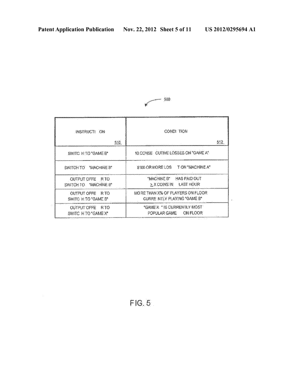 METHOD AND APPARATUS FOR USING CONDITIONAL PARAMETERS TO ALTERNATE BETWEEN     WAGERING GAMES - diagram, schematic, and image 06