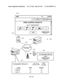 PRESENTING AND CONTROLLING WAGERING GAME MARKETING INFORMATION diagram and image