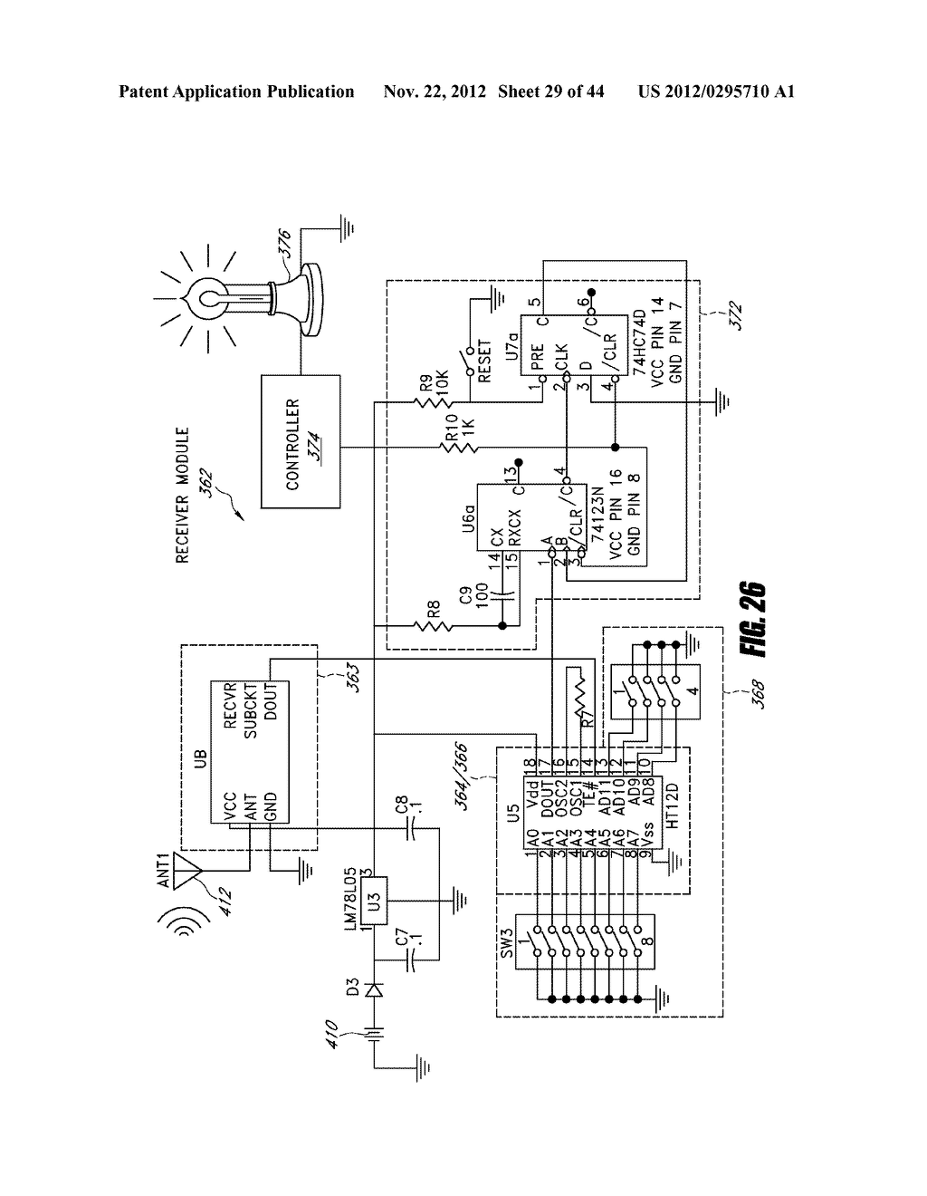 INTERACTIVE GAMING SYSTEM AND METHOD USING MOTION-SENSITIVE INPUT DEVICE - diagram, schematic, and image 30