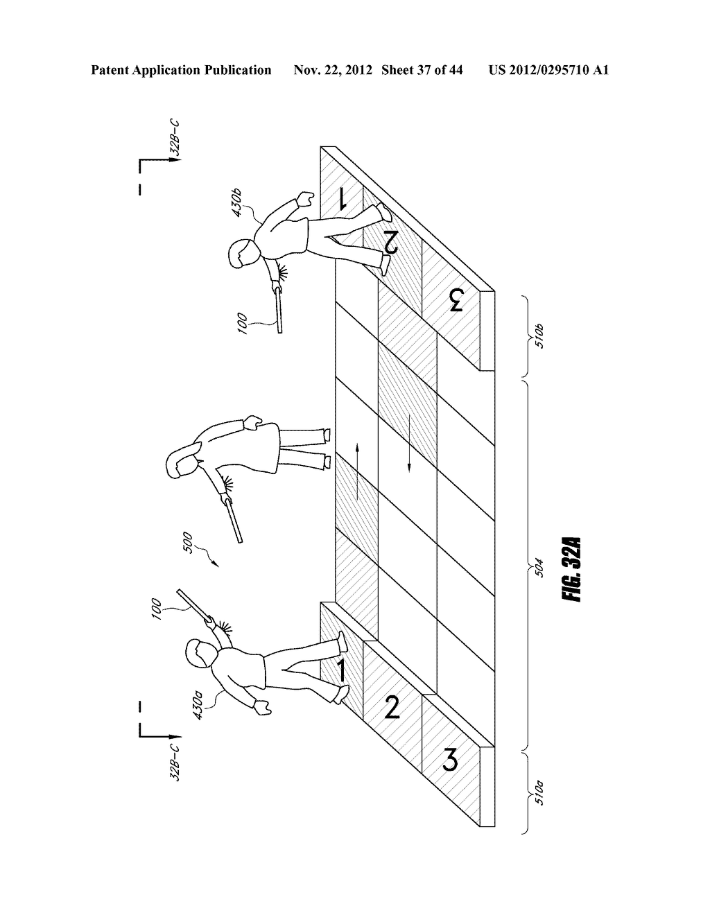 INTERACTIVE GAMING SYSTEM AND METHOD USING MOTION-SENSITIVE INPUT DEVICE - diagram, schematic, and image 38