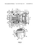 DRIVE WHEEL BEARING DEVICE diagram and image