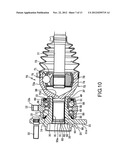 DRIVE WHEEL BEARING DEVICE diagram and image