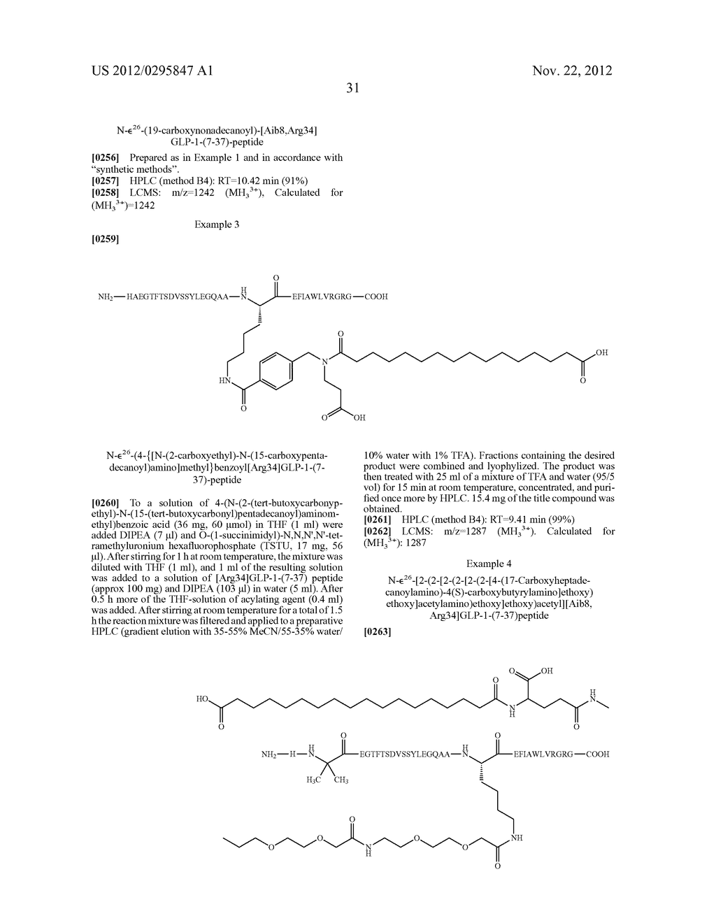 Acylated GLP-1 Compounds - diagram, schematic, and image 32
